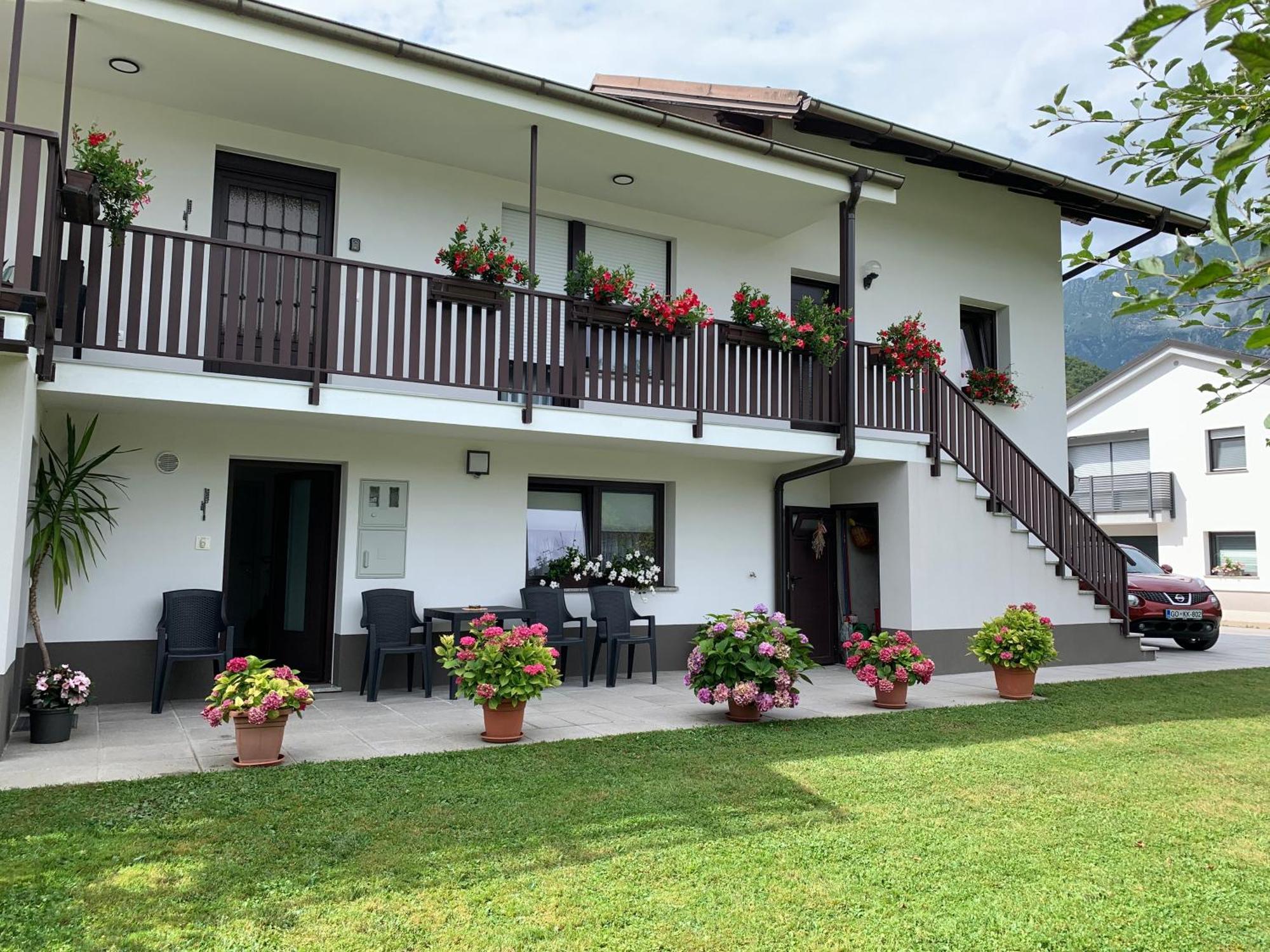 Apartma Panorama Kobarid Exteriör bild